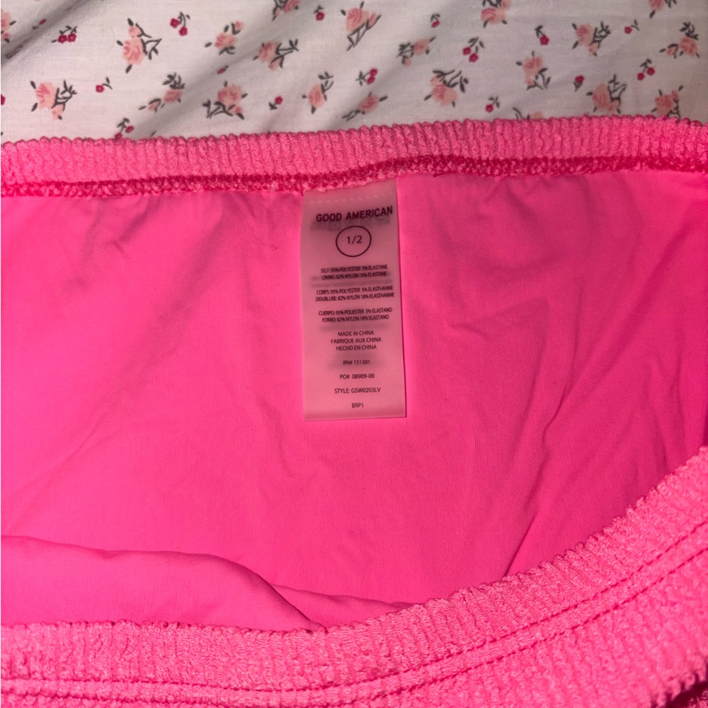 Good American Pink Coverup Skirt - Picture 3 of 3